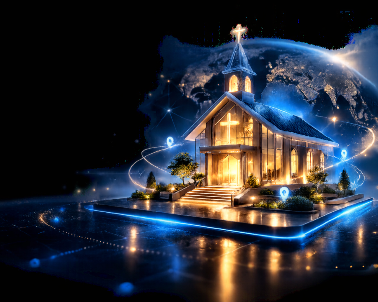 Living Waters Main Saint Bible